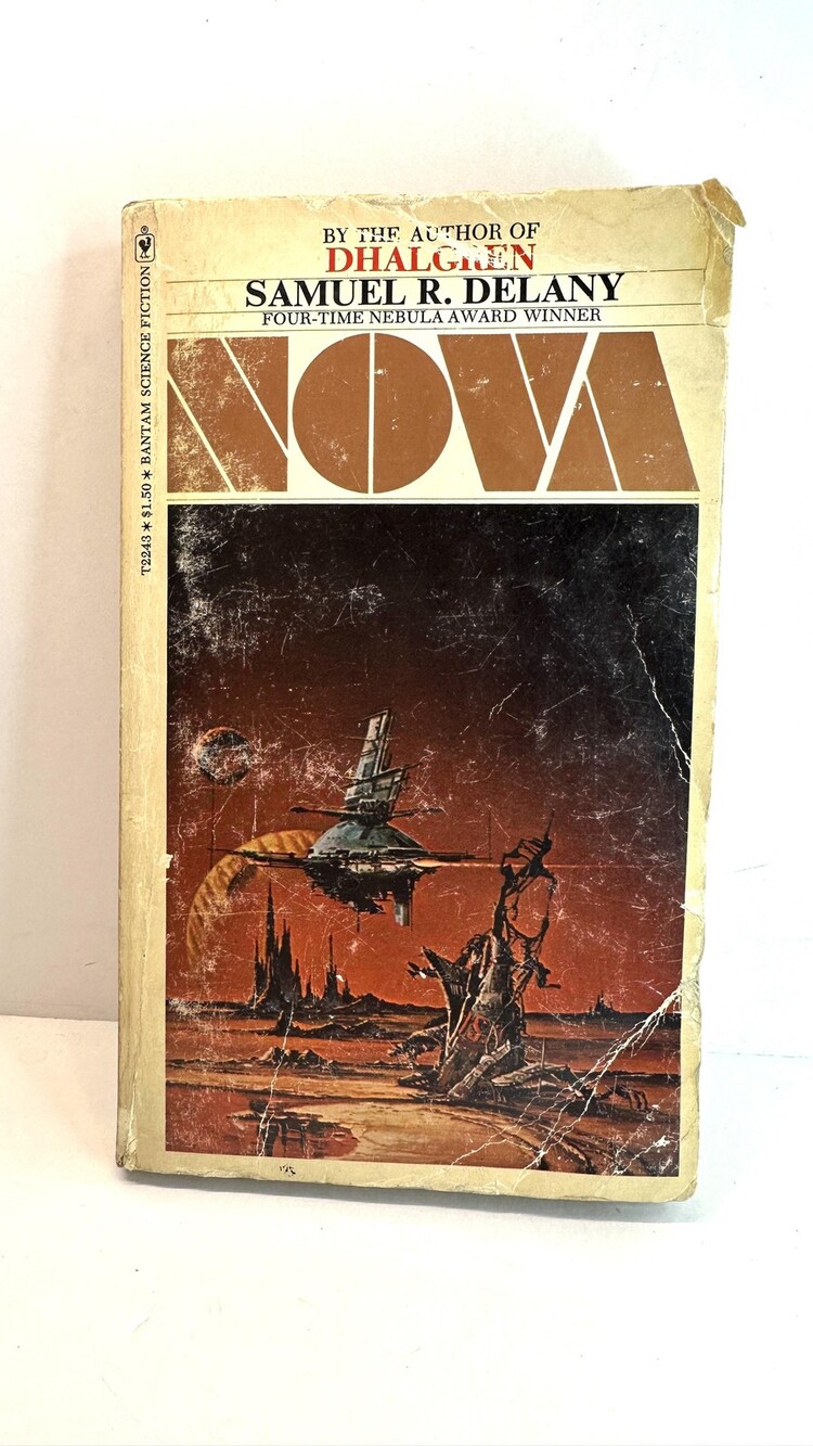 Vintage Nova Samuel R. Delany Science Fiction Paperback Bantam T2243 1969 Sci-Fi